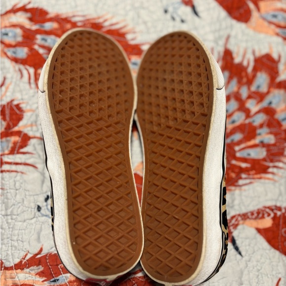 Vans Tan Leopard Slip-On - Picture 7 of 8